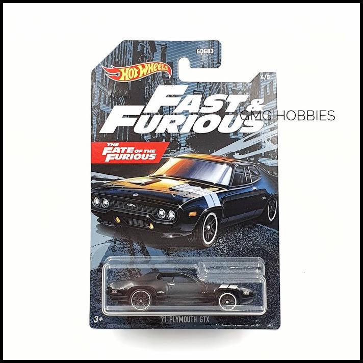 '71 Plymouth Gtx Fast Furious Hot Wheels Hotwheels Fate 2020 Mobil