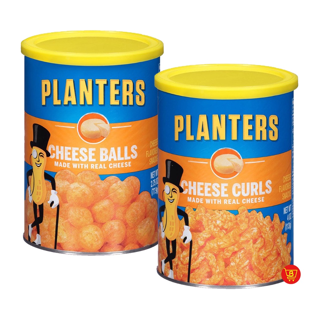 Jual Planters Cheese Balls / Cheese Curls Flavor 77,9gr Shopee Indonesia