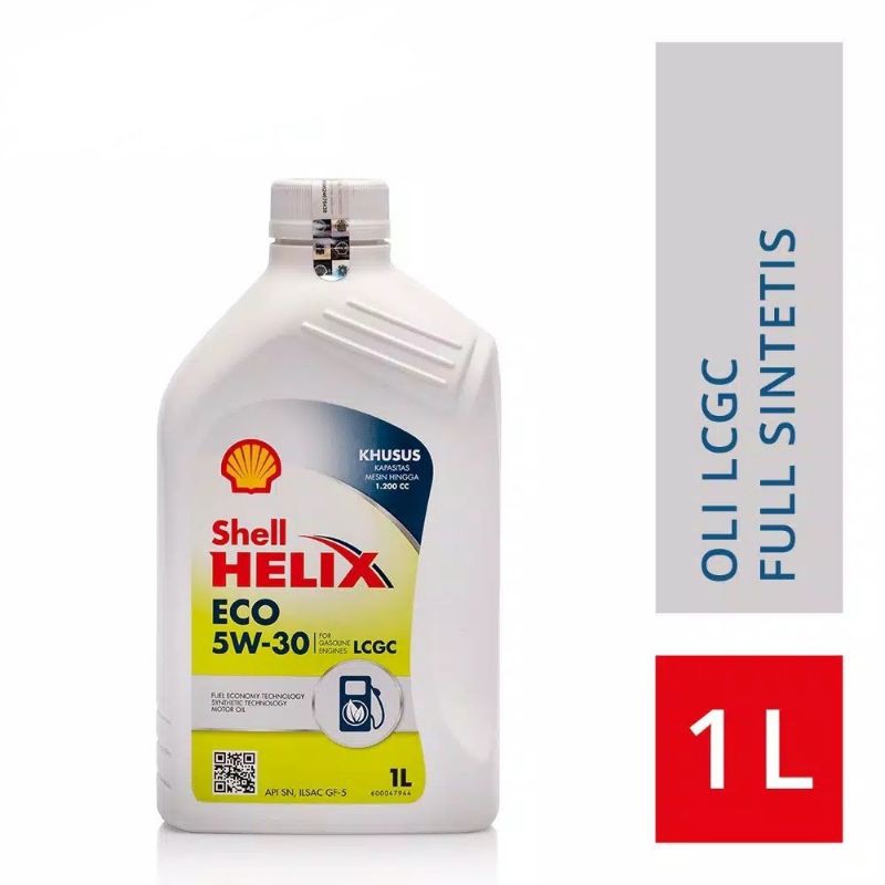 Shell Helix ECO 5W-30 (1L) Oli Mesin Mobil LCGC