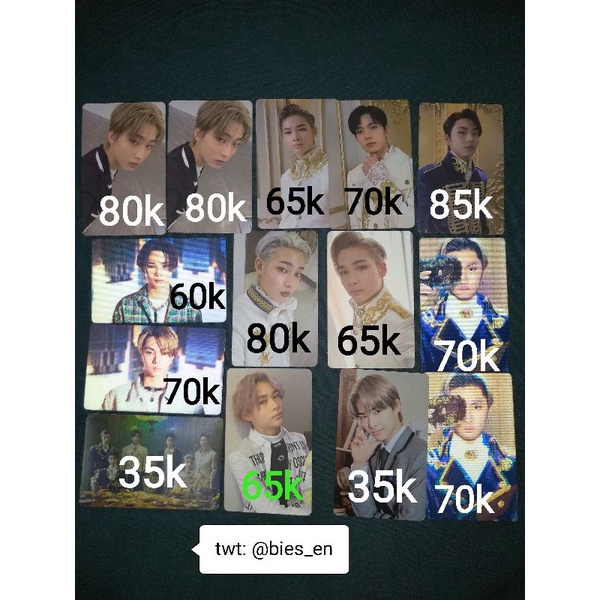 PC Photocard Enhypen Border Carnival Jungwon Jay Jake Heesung Niki Sunoo