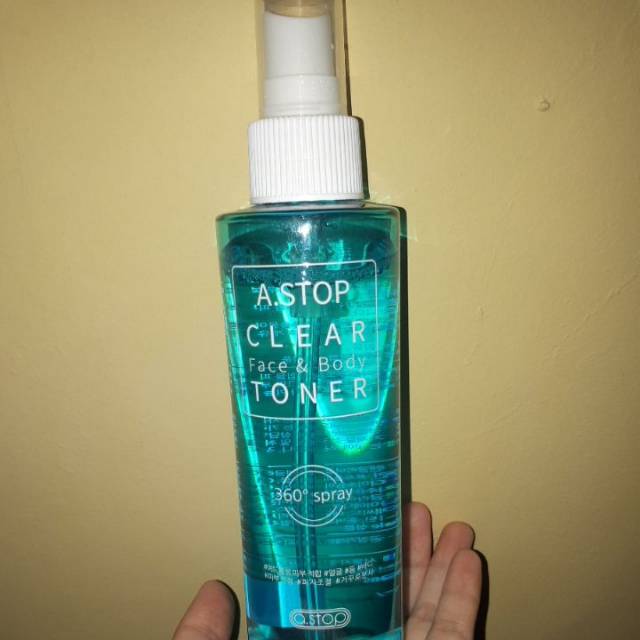 A stop clear face & body toner
