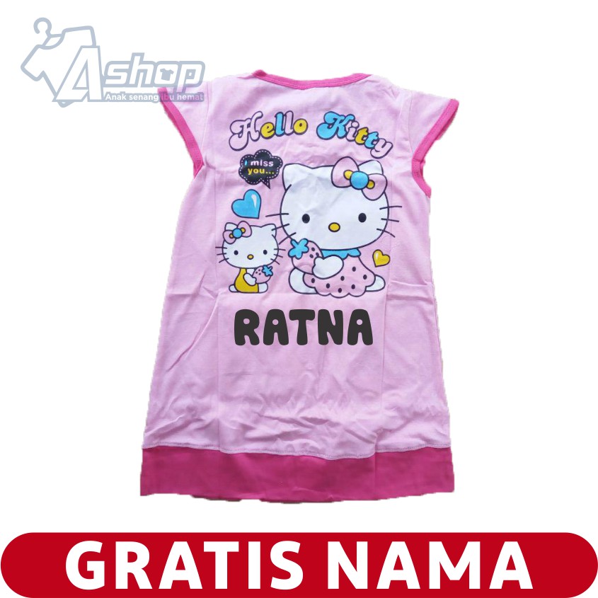 Dress Anak Hello Kitty