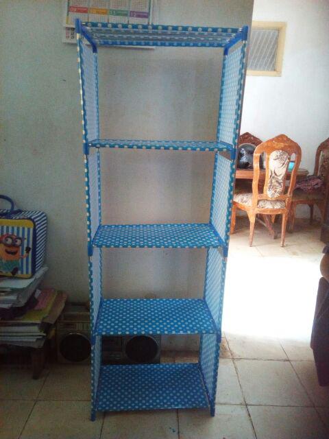 Lemari | Rak Buku Anak | Barang Unik | Perlengkapan Rumah Dan Dapur  | Rak Buku Unik 5 Susun