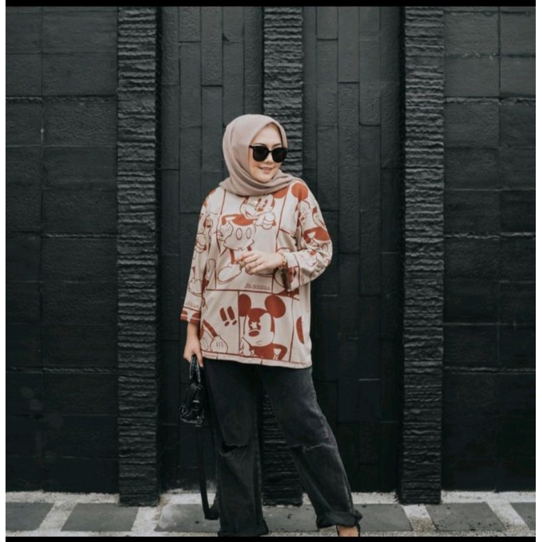 kaos oversize Mickey