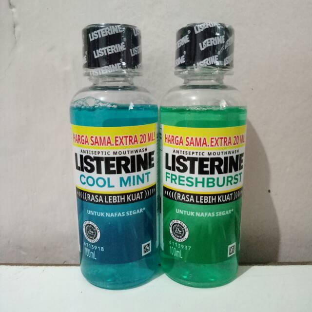 Listerine antiseptic mouthwash 100ml