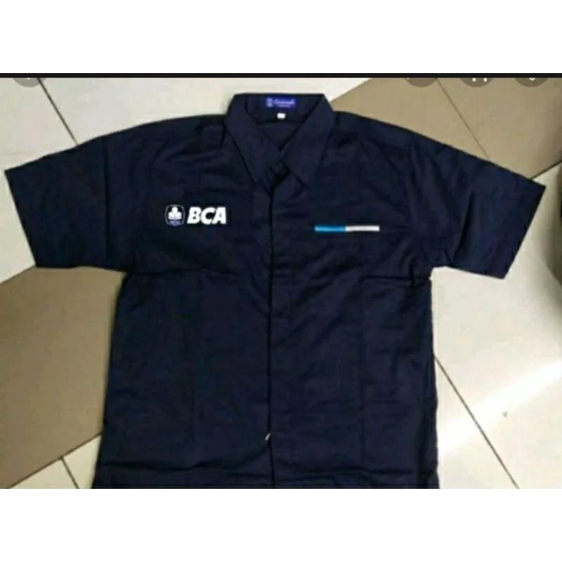 KEMEJA BANK BCA/KEMEJA BCA BAJU seragam BCA