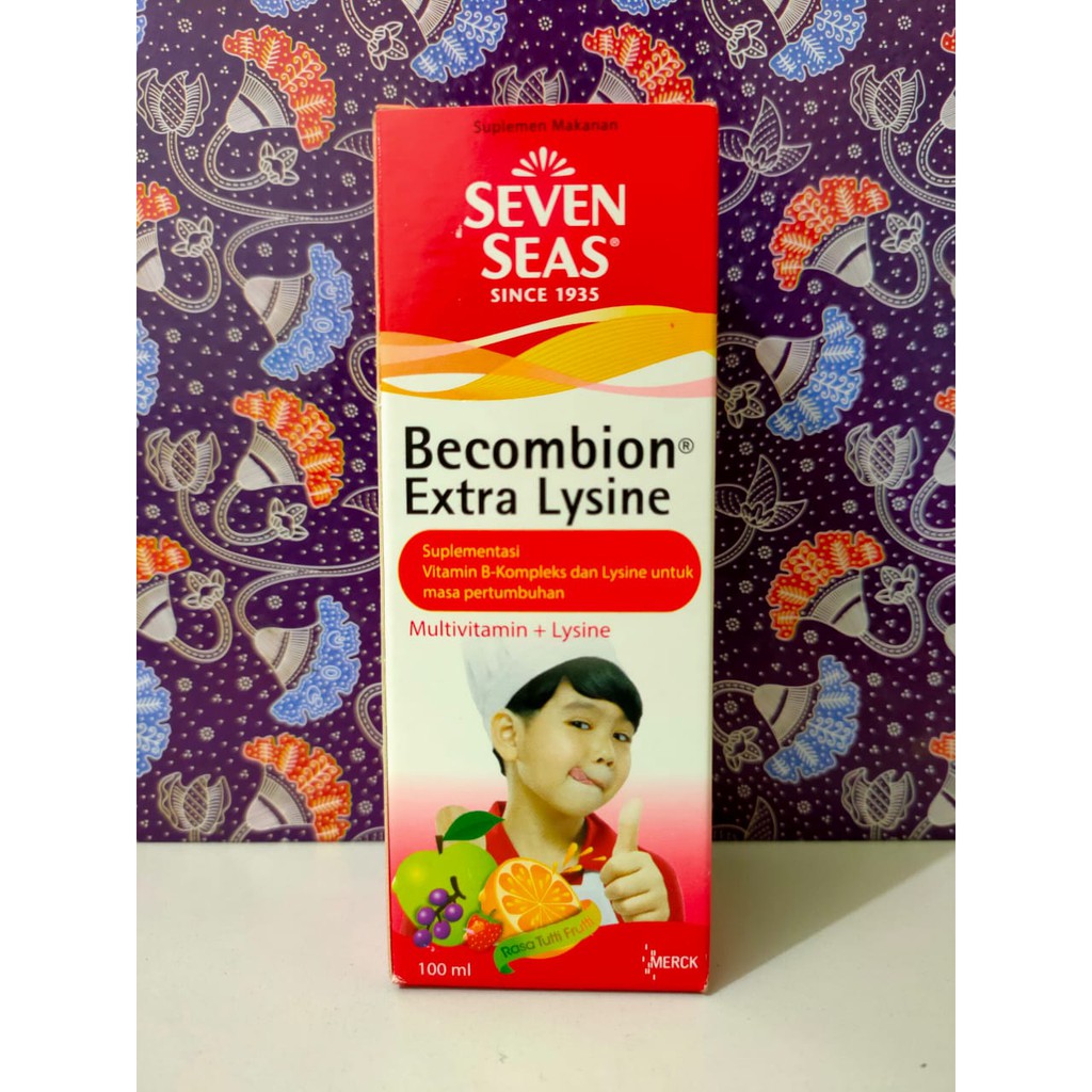 SEVEN SEAS BECOMBION EXTRA LYSINE 100ML