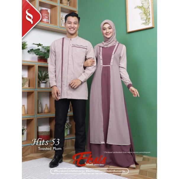 (COD) Gamis Eksis Hits 53 Plum