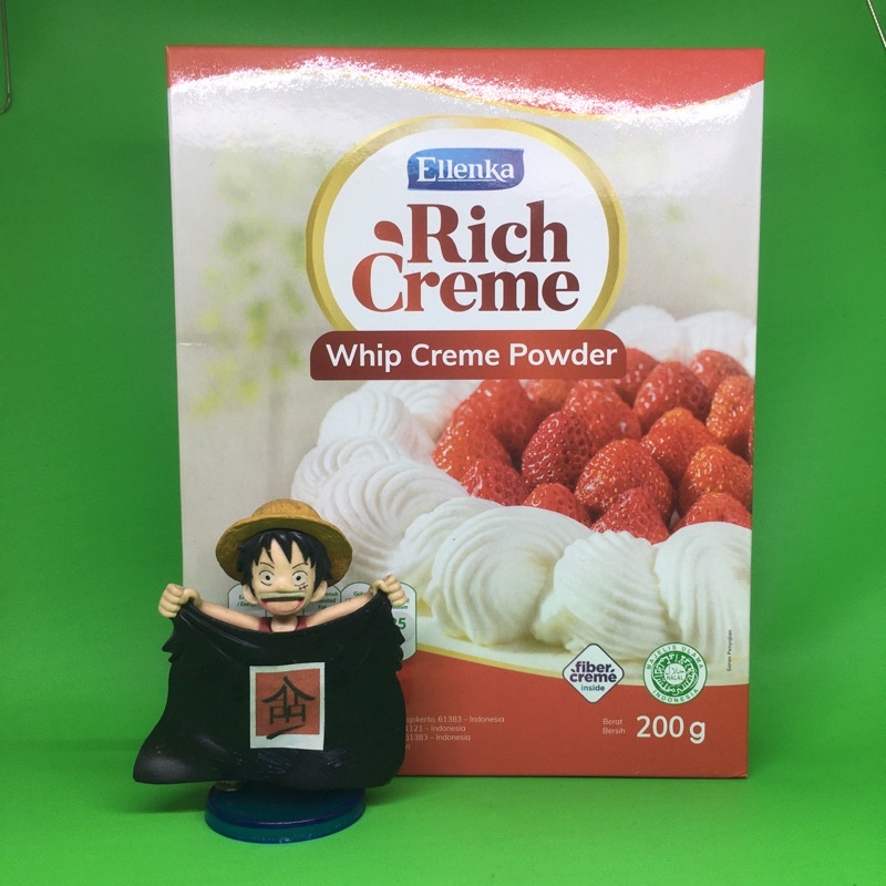 

ellenka rich creme whip creme powder 200g /whipped cream bubuk