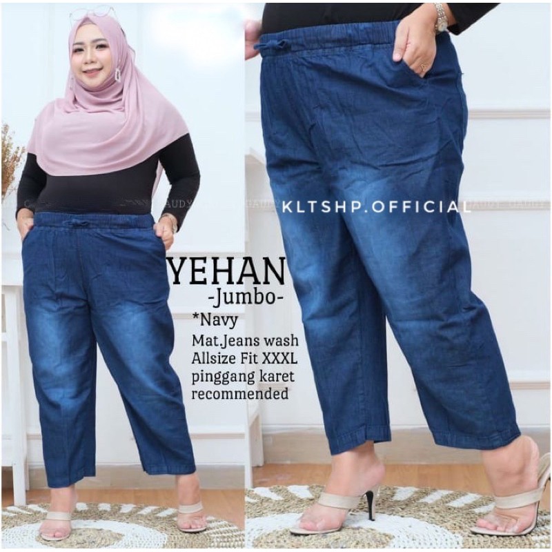 YEHAN JEANS JUMBO / JUMBO PANT / BOYFRIEND JUMBO