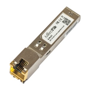 Mikrotik S-RJ01 SFP to RJ45 10/100/1000M copper module