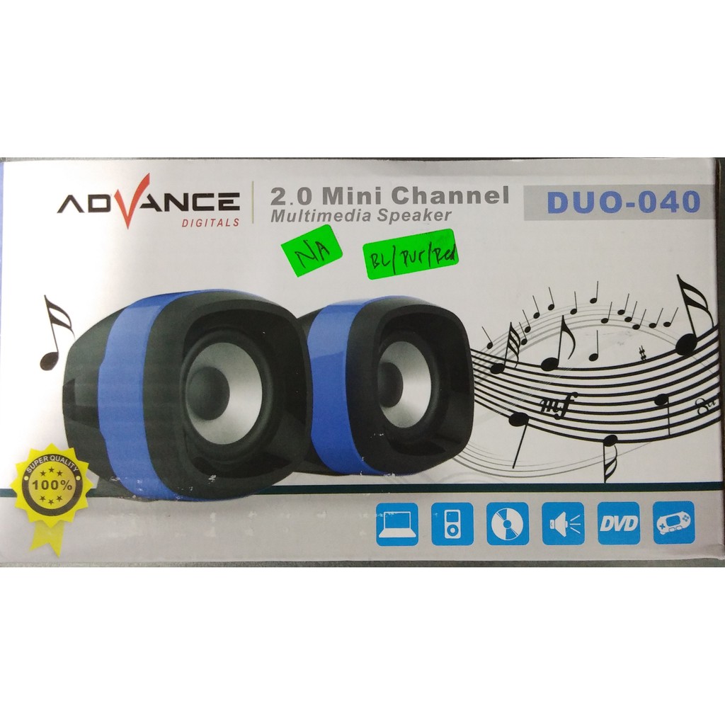 Multi Media Speaker Advance Duo 040