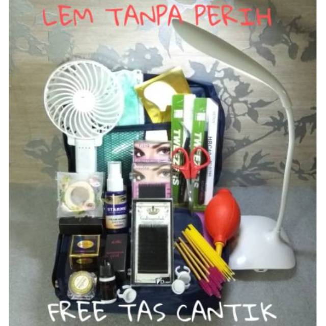 Promo Paket Eyelash Extension / Paket Eyelash Extension Lengkap