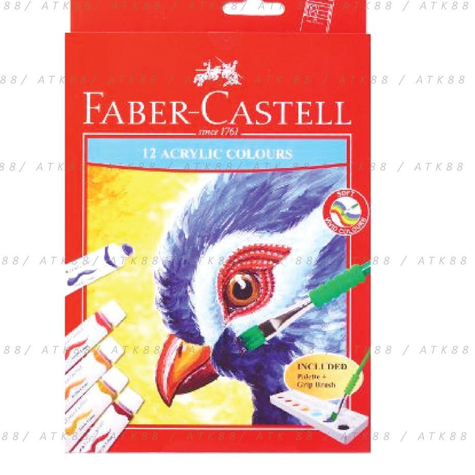 

JJC Cat acrylic 12 warna / faber castel akrilik impasto art Model Terkini
