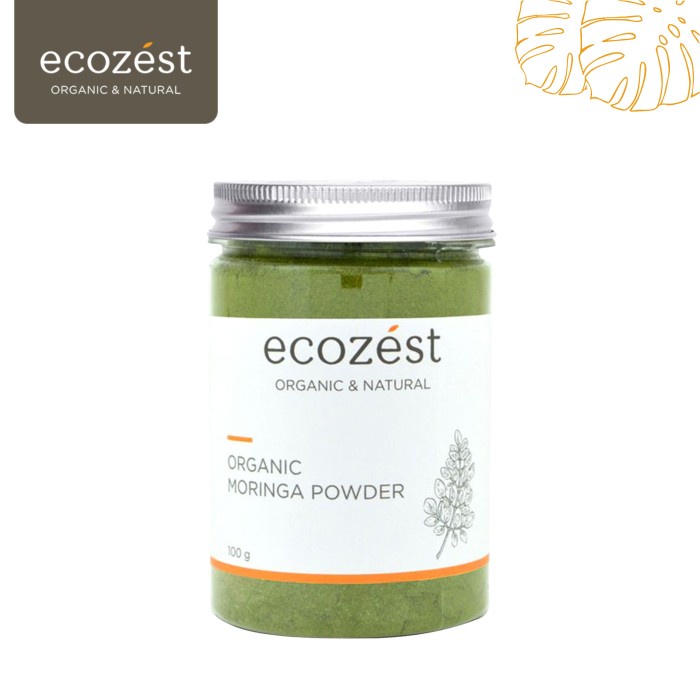 

DISKON - (BISA COD) Ecozest - Organic Moringa Powder 100g