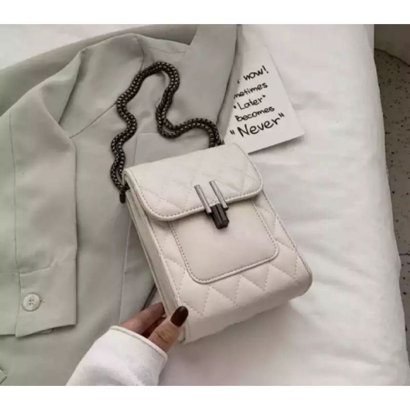 tas selempang hp/slingphone Kombi kunci y/selempang wanita/tas hp
