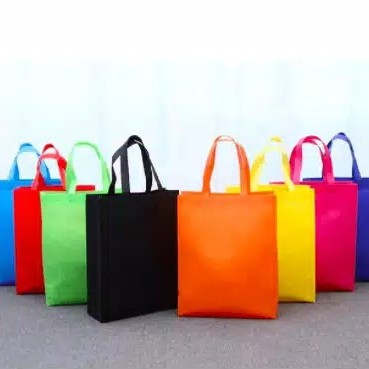

TERMURAH Goodiebag 38x45 Tas Spunbond Souvenir Wisuda Kantong Kain Polos Goodie Bag 38 x 45 x 11