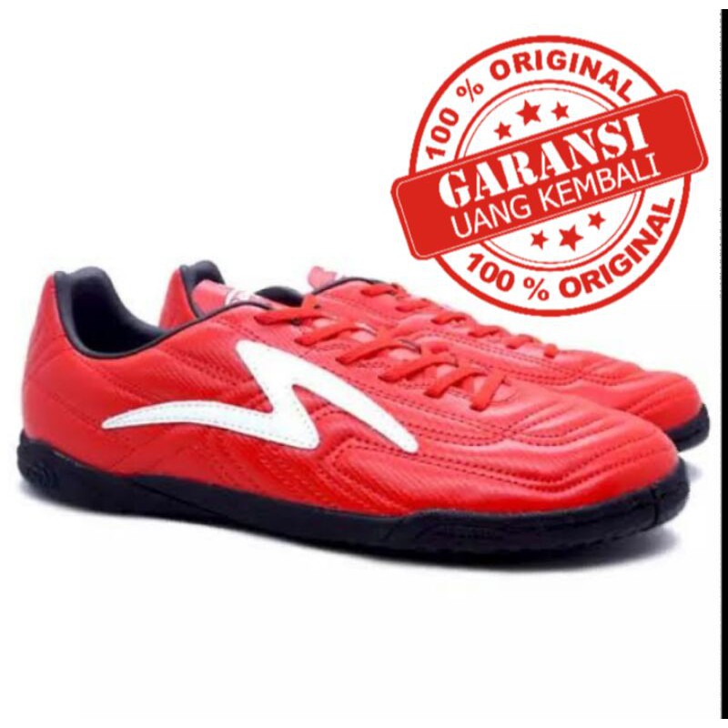 SEPATU FUTSAL SPECS TYCON IN EMPEROR RED/WHT 401426