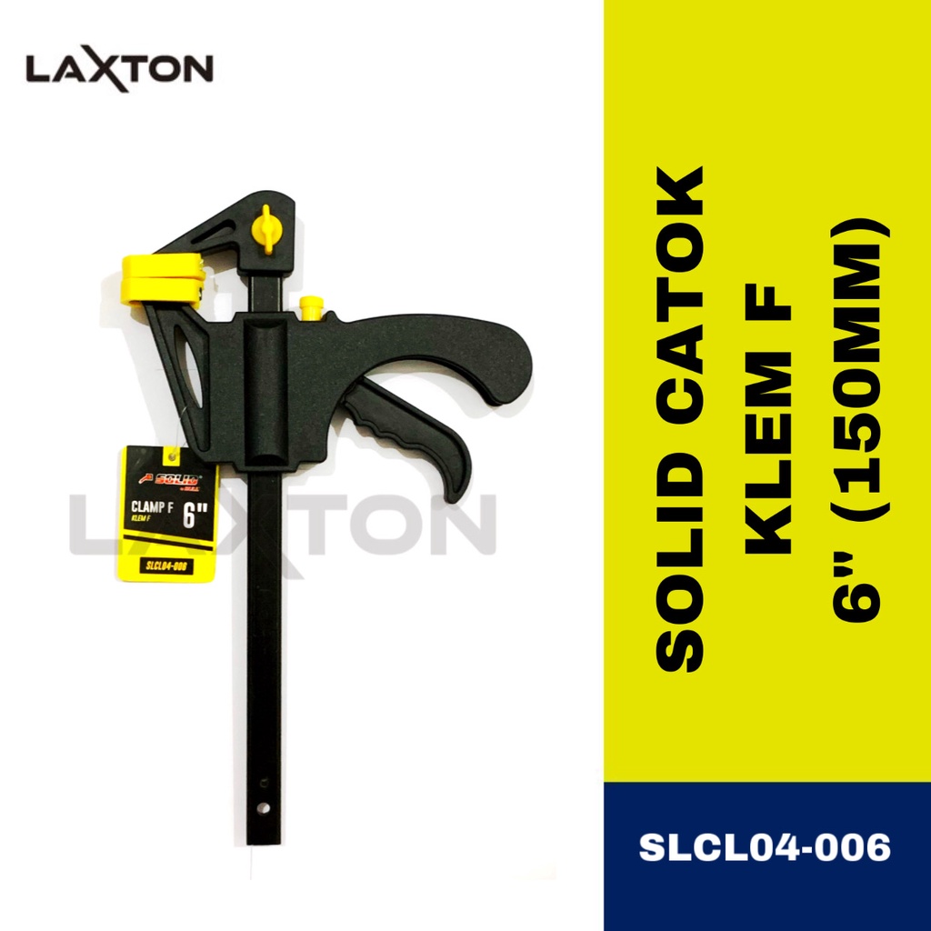 SOLID KLEM F CATOK PENJEPIT KAYU 6&quot; (150MM) QUICK RELEASE SLCL04-006