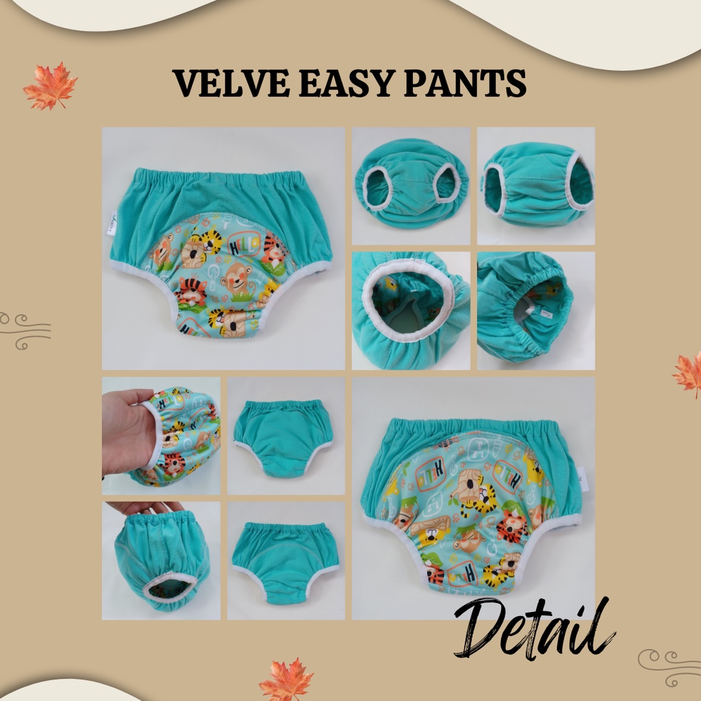 Training Pants Velve Celana Bayi untuk Toilet Potty training Latihan lepas pempers