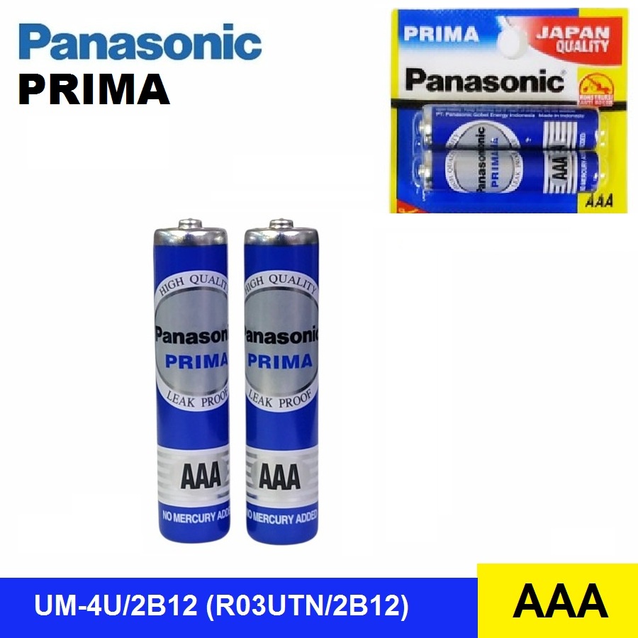 Panasonic Baterai AAA Prima 2pcs