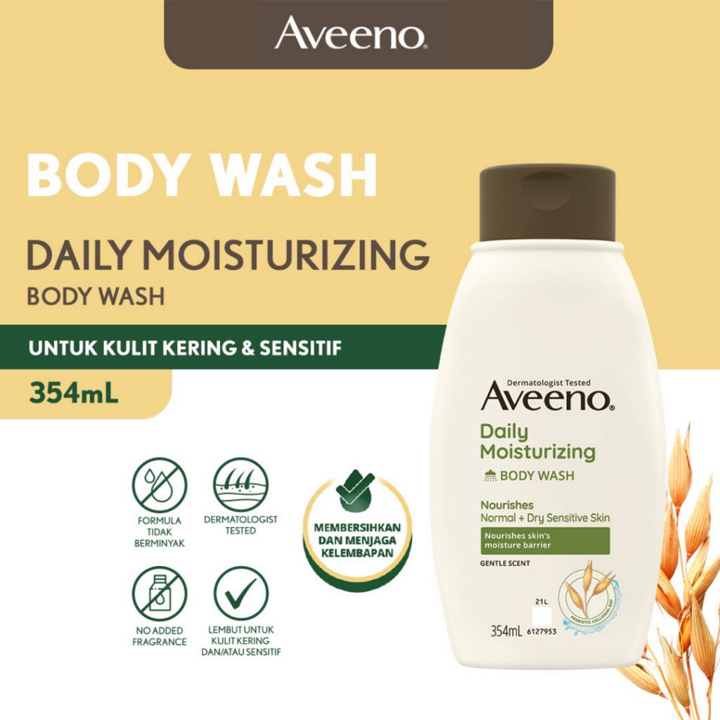 [PROMO] Aveeno Daily Moisturizing Body Wash Sabun Mandi 354ml