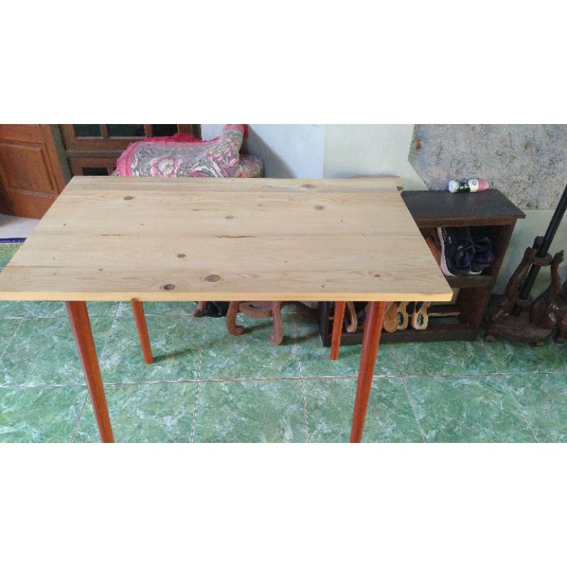meja jati belanda minimalis meja serbaguna