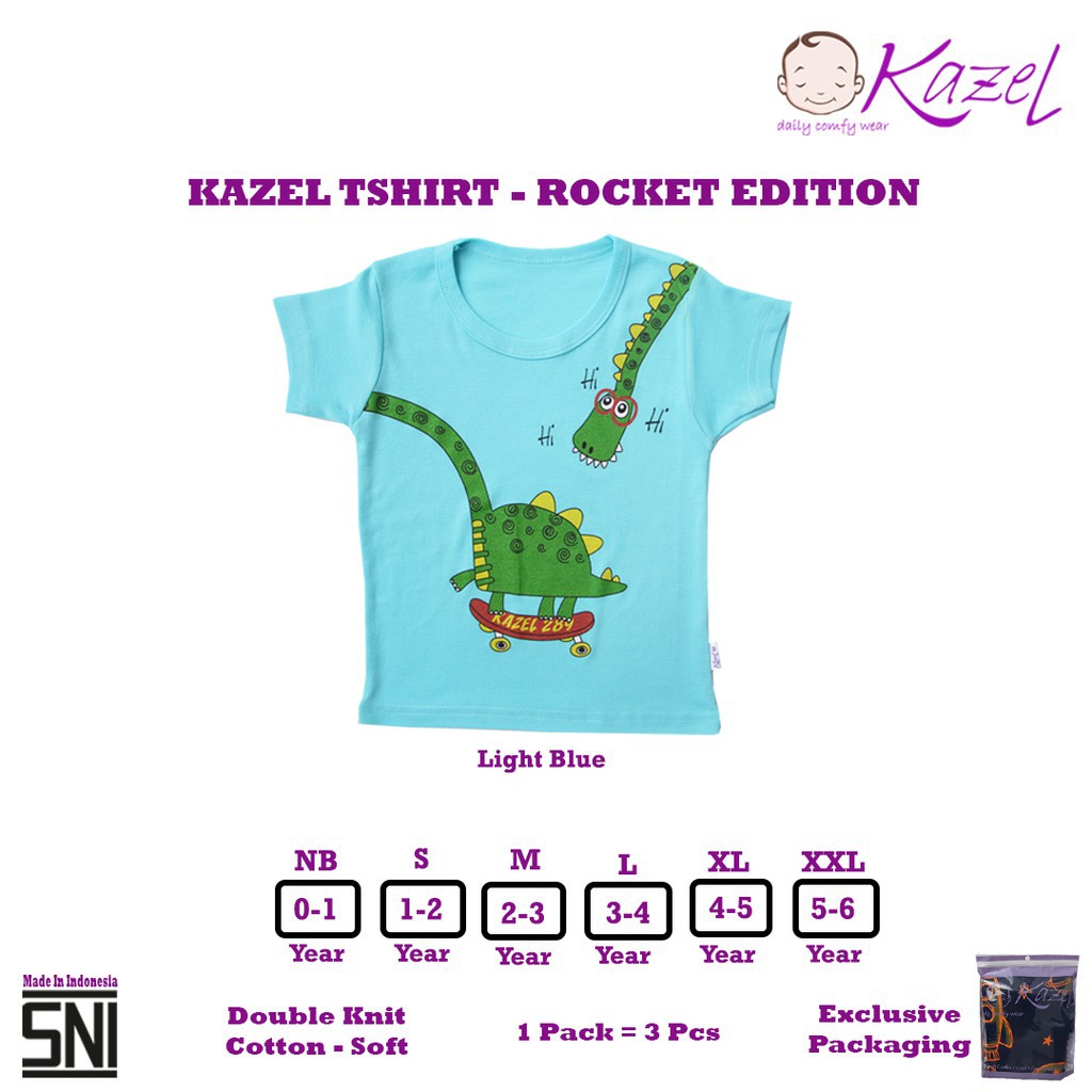 Kazel Tshirt Rocket Edition Uk. NB-XXL