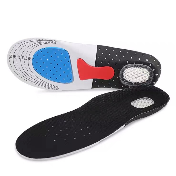 LUCKYMALL Shoe Pad Silicone Alas Kaki Sepatu Gel Insole Empuk Sepatu Sneaker Anti Bau Dalam Shock Absorb Orthotic