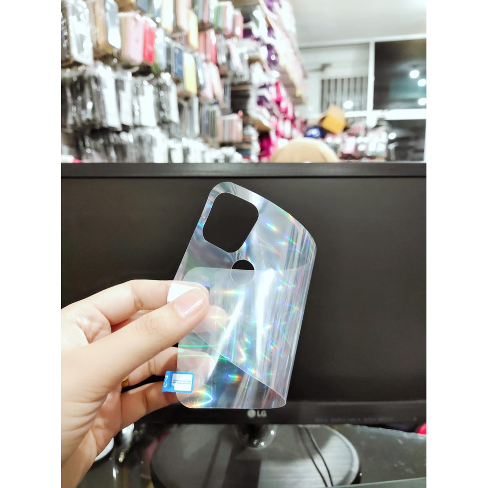 AGS Aurora Realme C20 6.5 Inch Garskin Sticker Anti Gores Aurora Pelindung Belakang Hp