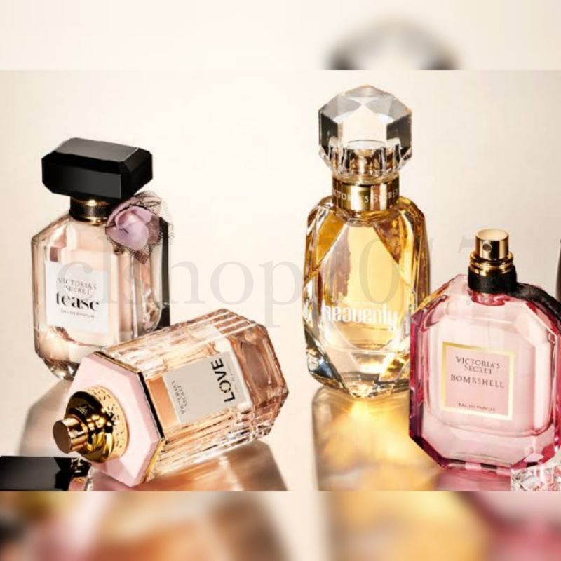 VICTORIA'S SECRET VS EAU DE PARFUM EDP PARFUM 50 ML, 75 ML &amp; 100 ML SERIES PENGHARUM BADAN PINK BOMBSHELL NIGHTS SUNDRENCHED SUMMER WILDFLOWER RAPTURE XO, VICTORIA LOVE IS HEAVENLY BREATHLESS SUPER MODEL BY VICTORIA