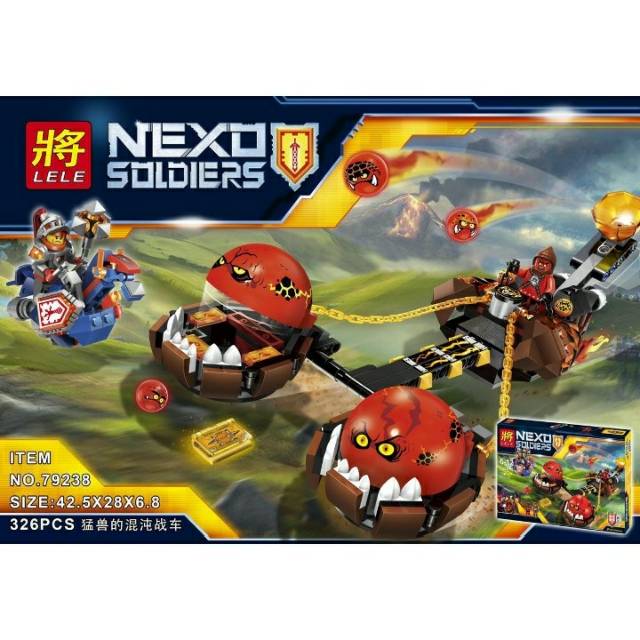 Lego Nexo Knight 865 SY865 Nick Knights Clays Falcon Fighter Blaster