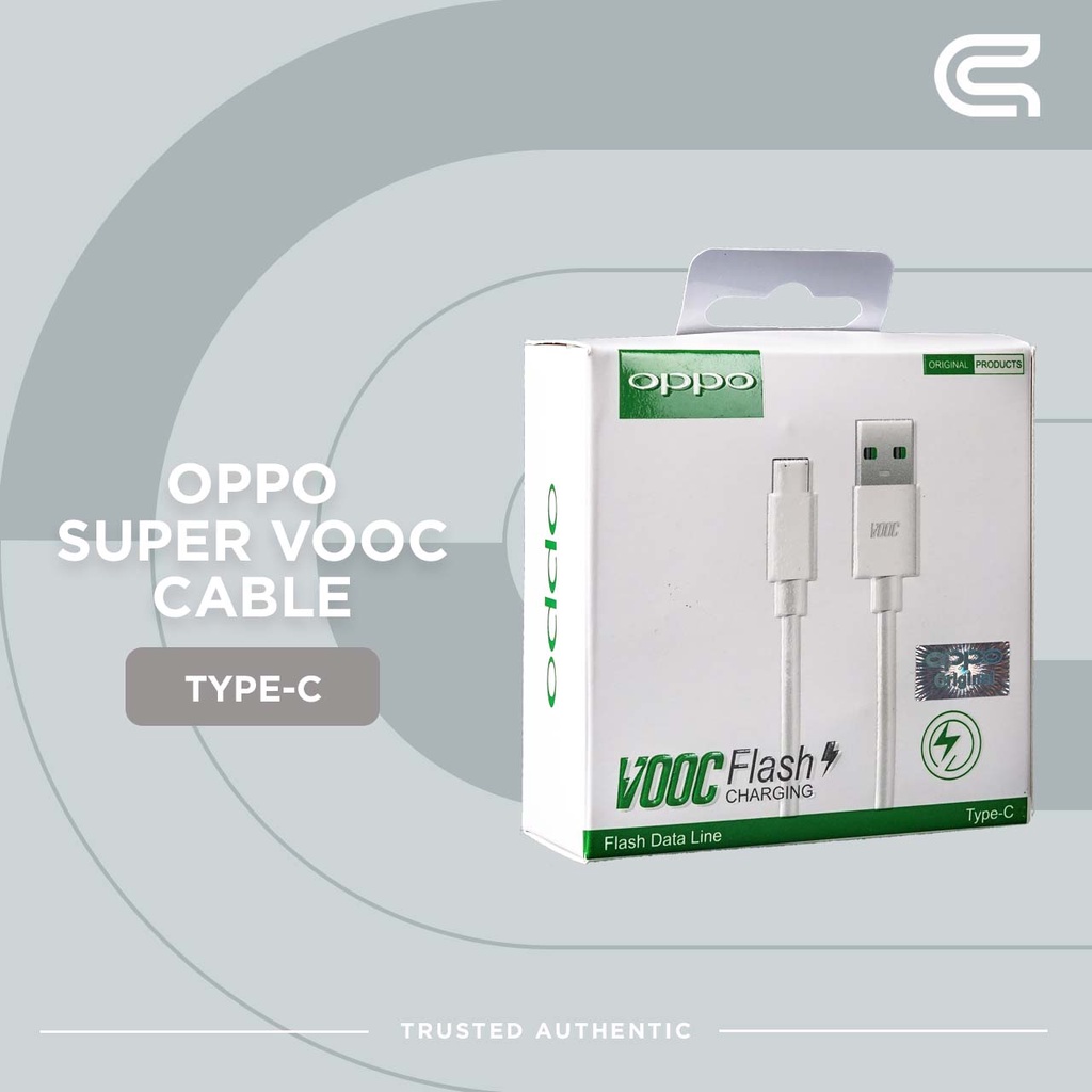 KABEL CHARGER OPPO SUPER VOOC TYPE C - OPPO SUPER VOOC TYPE C CABLE