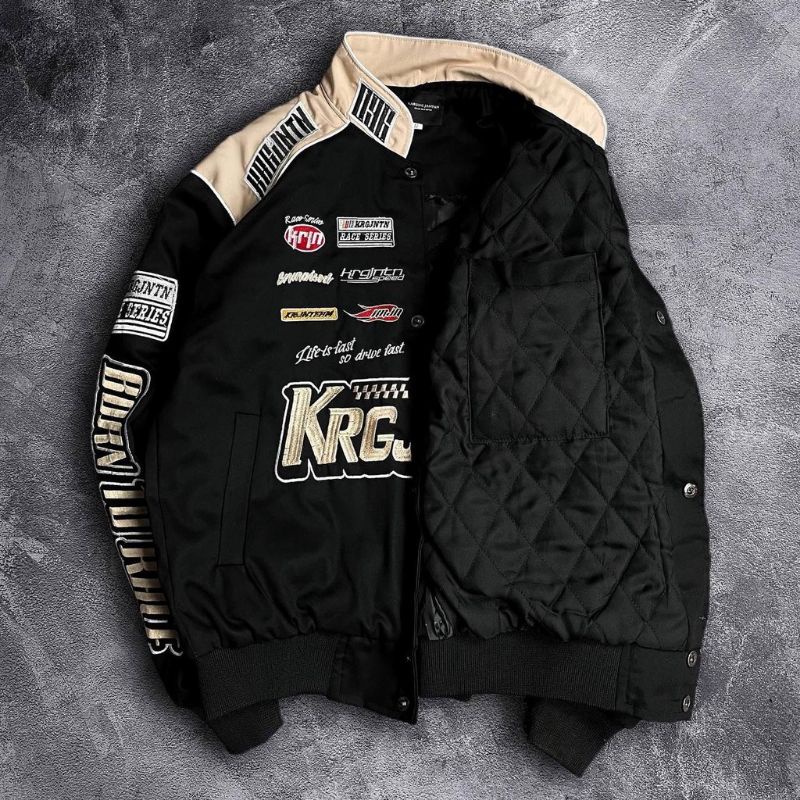 RACING JACKET BORN TO RACE / JAKET NASCAR BORN TO RACE ORIGINAL - NASCAR JACKET
