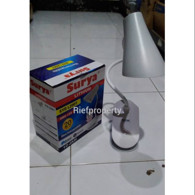 Lampu belajar surya L2001 sensor LED