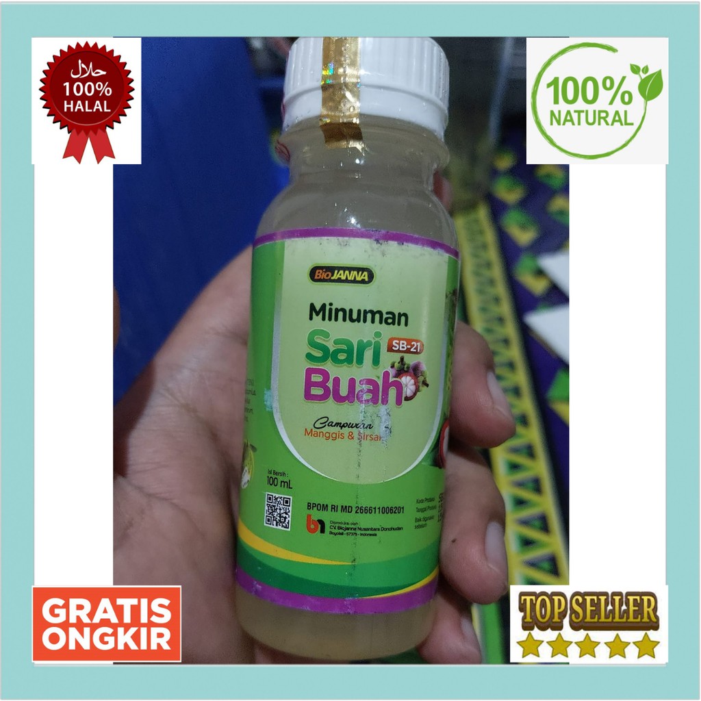 

(ORIGINAL) SARI BUAH BIOJANNA SB 21 - SARI BUAH PROBIOTIK