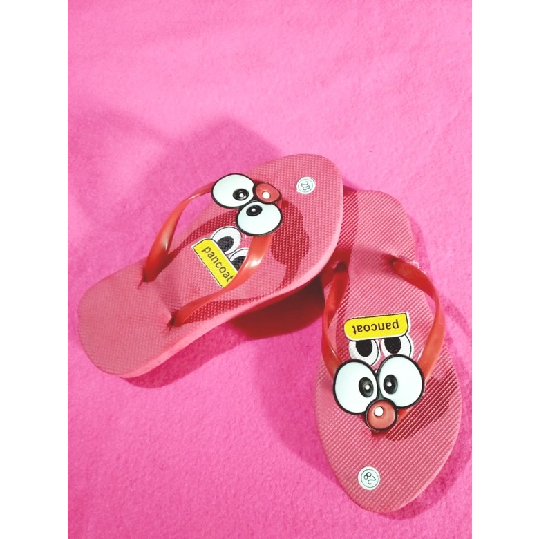 Sandal Jepit Anak Motif Mata Art 38