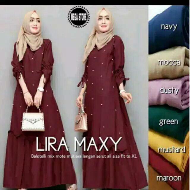 Gamis Batik Syari Muslimah Modern Busui Allsize Jumbo Xxl