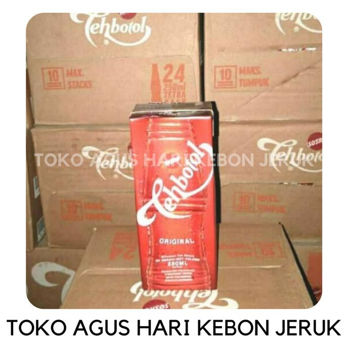 

[ COD ] TEH BOTOL SOSRO KOTAK 250 ML, 1 dus isi 24 kotak teh kemasan BOOM SALE Kode 17
