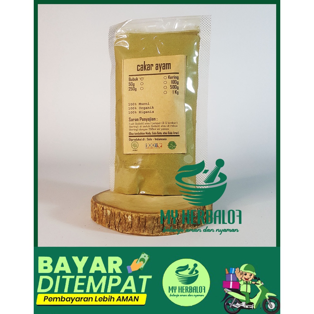 Obat Herbal Tanaman Cakar Ayam Bubuk / Obat Kanker Paruparu / Obat Infeksi Saluran Pernapasan / Obat