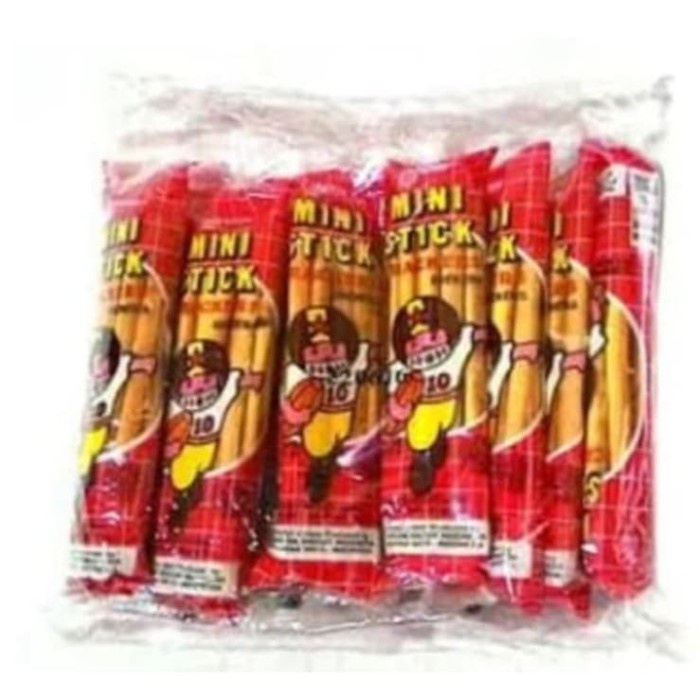 

Wafer-Biskuit- Nissin Mini Stick Merah (10 X 25 Gram) -Biskuit-Wafer.