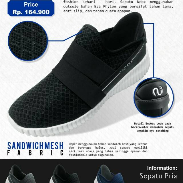 Sepatu men neox by ardiles