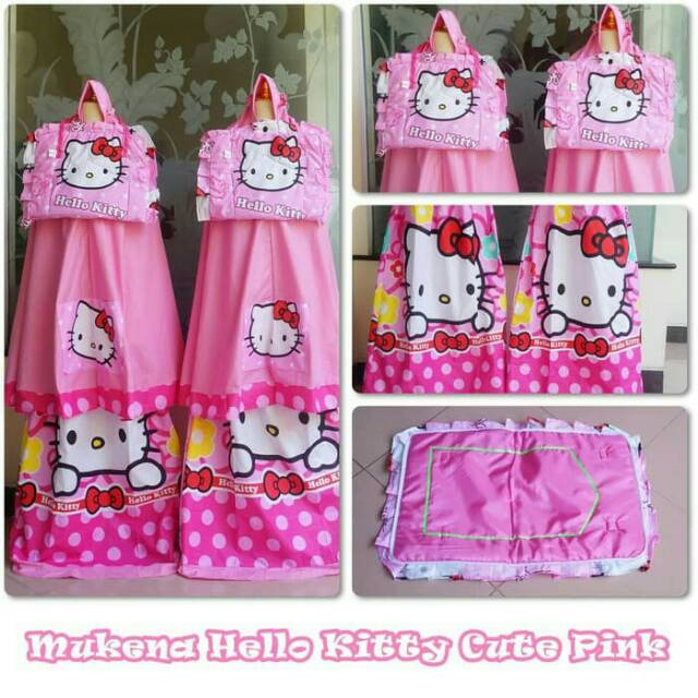 Mukena Anak Hello Kitty  karakter