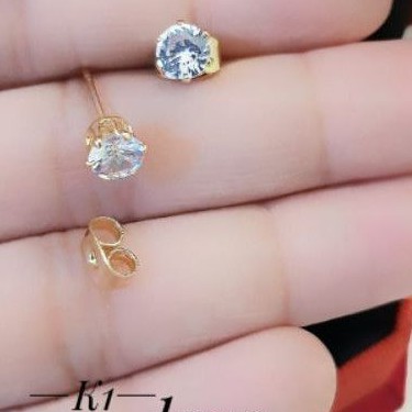 Anting Tusuk mata Gold Terlaris A2453