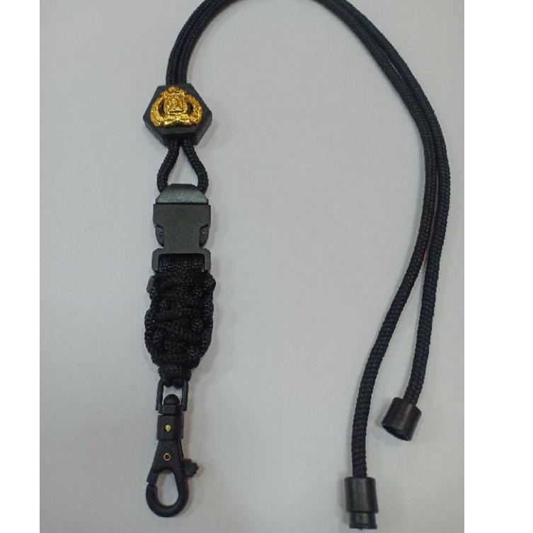 

Modern.. lanyard id card holder logo tribrata polri tempat id card