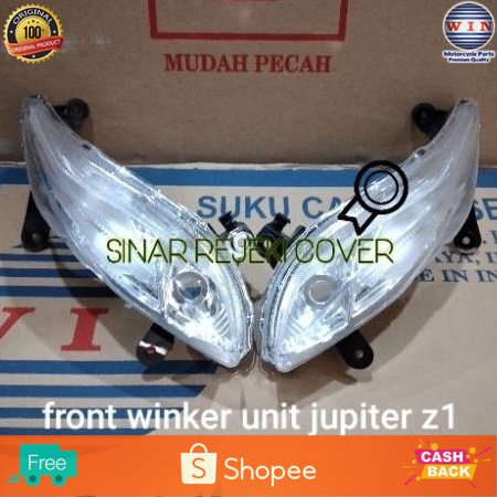 WIN - LAMPU SEN SEIN RITING DEPAN SEPASANG JUPITER Z1
