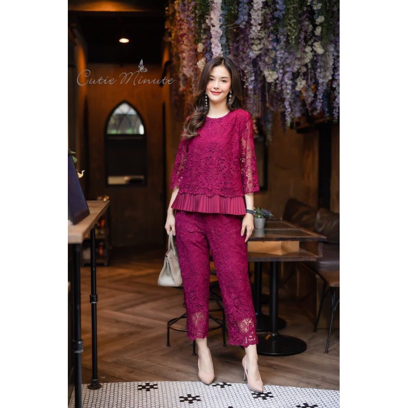 stelan full brokat cutie minute made in thailand