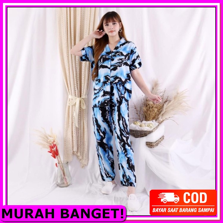 Cod Set Bts World//Set Wanita Korea//Setelan Training//Jumbo Ld 1 ST221 [Piyama Dara Ni]Setelan Piy