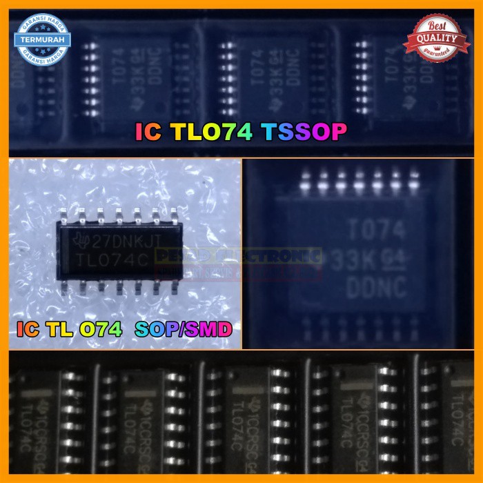 IC TL074 SMD IC TL 074 TSSOP