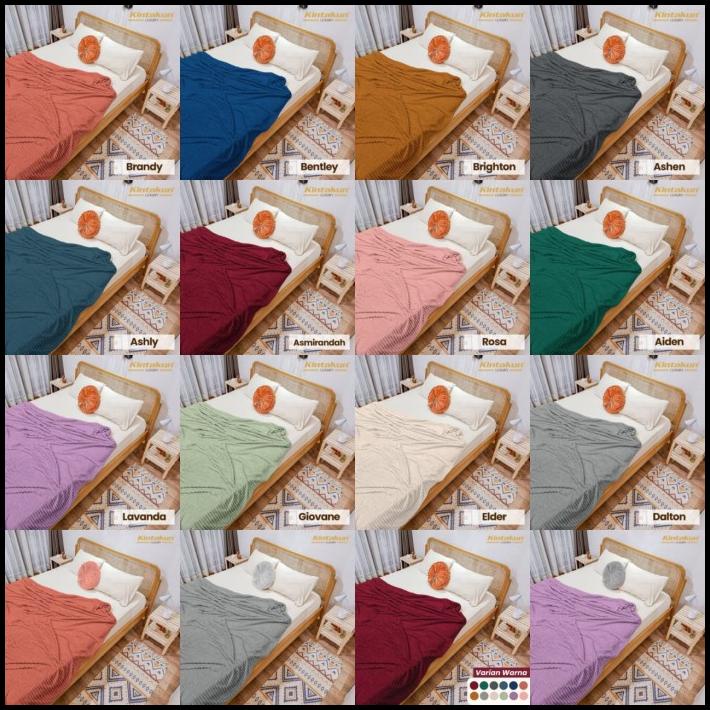 Selimut Kintakun Luxury Selimut Polos Lembut & Mewah Ukuran 160X200